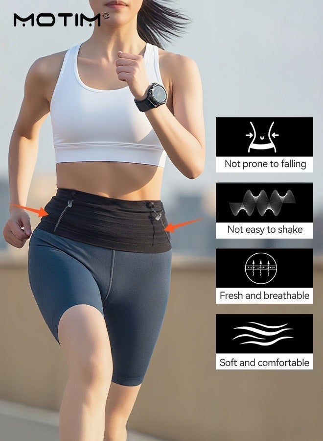 Motim Compact Sports Waist Bag for Running and Fitness, Multi-functional Waist Phone Bag Money Phone Holder, Jogging Pocket Belt Women Men Sport Bag - Image 3